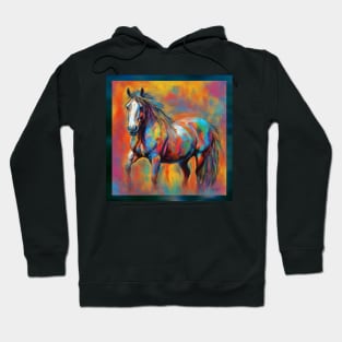 rainbow horse Hoodie